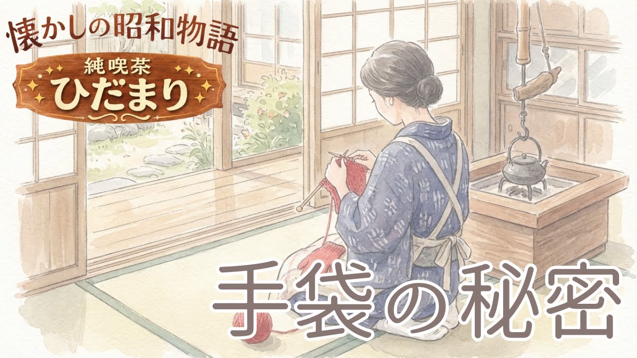 【昭和レトロ】手袋の秘密 - 母がくれた小さなぬくもり｜眠れない夜の癒やし朗読【シニア向け・ASMR】