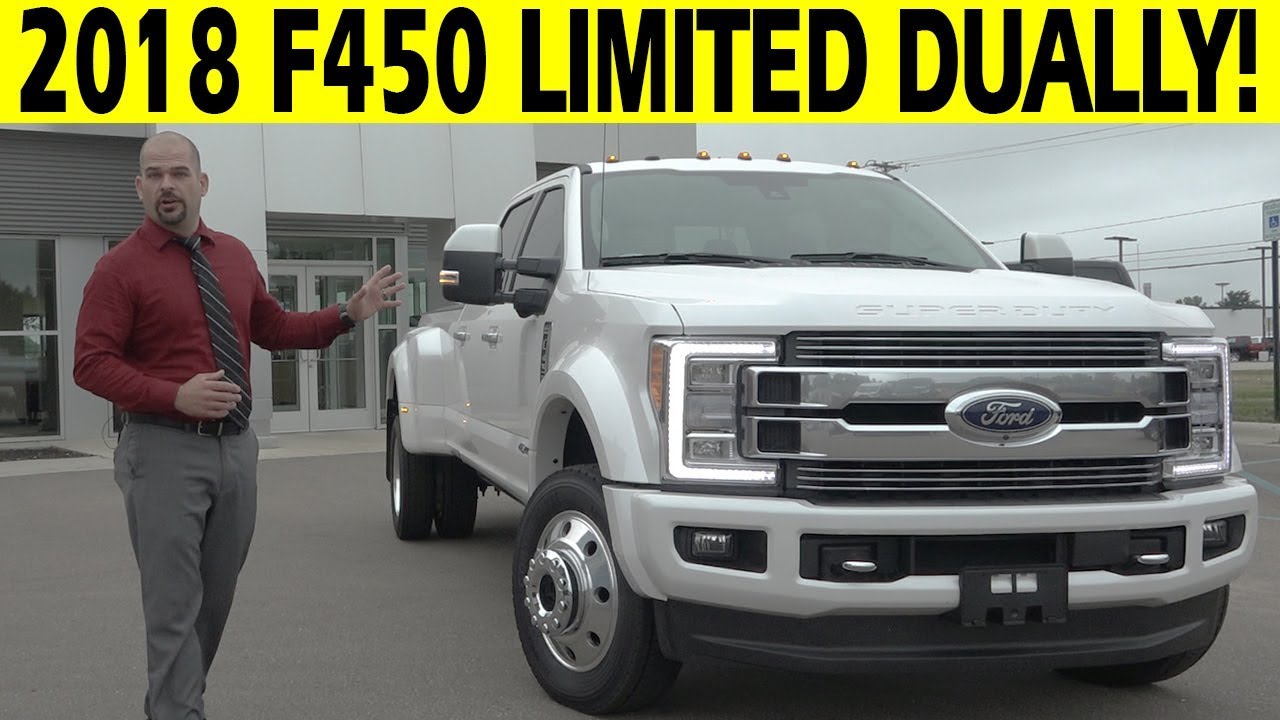 Ford F450 Limited Dually Diesel 4x4 2018 года — ПЕРВЫЙ ВЗГЛЯД