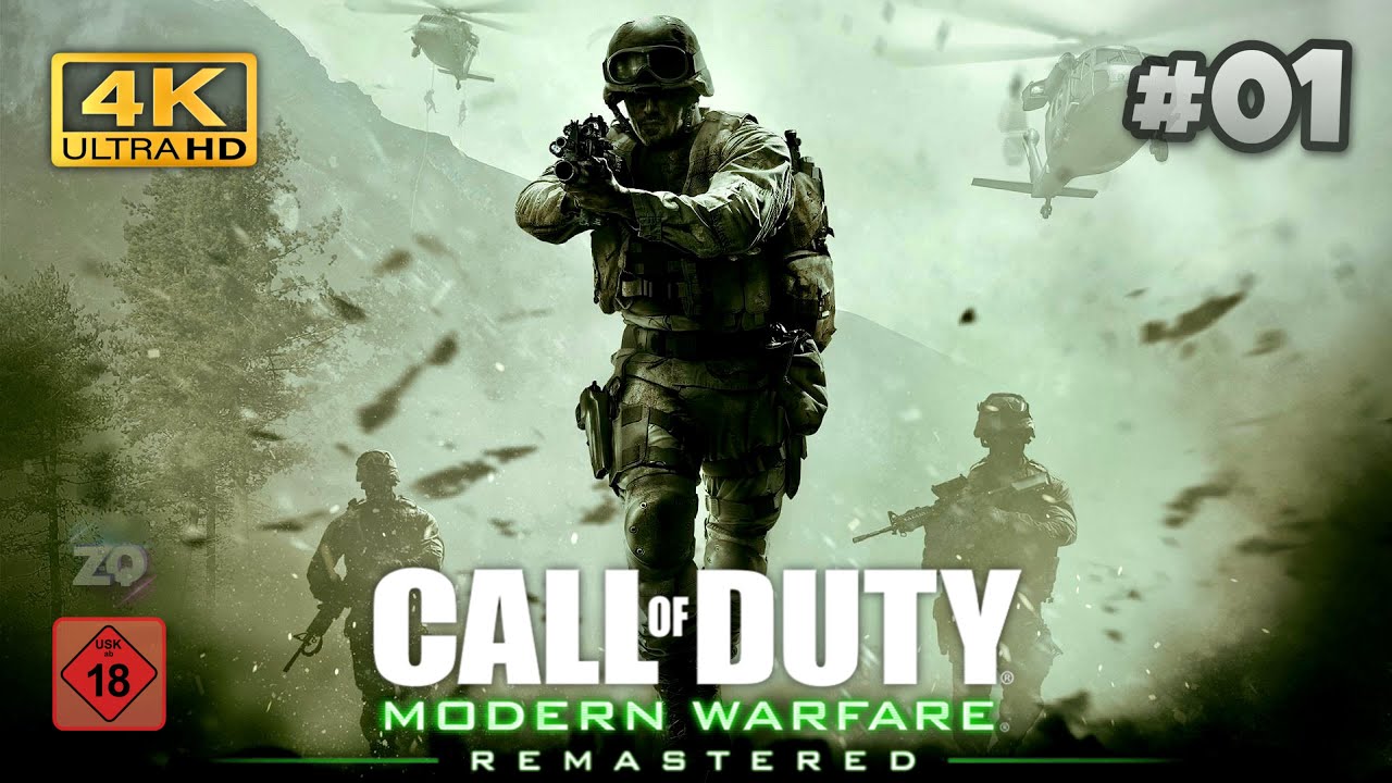 COD 4 MODERN WARFARE - #𝟬𝟭 Der Anfang [𝟰𝗞 𝗨𝗛𝗗]