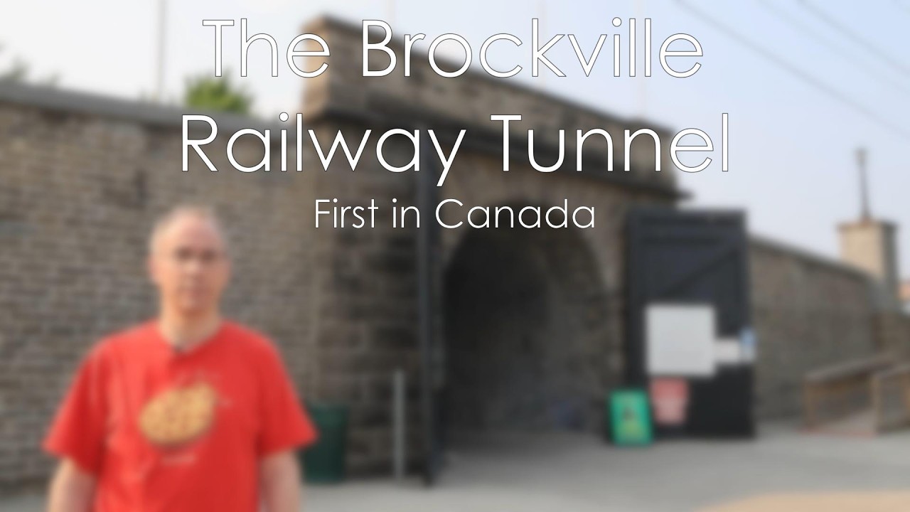 Brockville Railway Tunnel - you can walk through it!