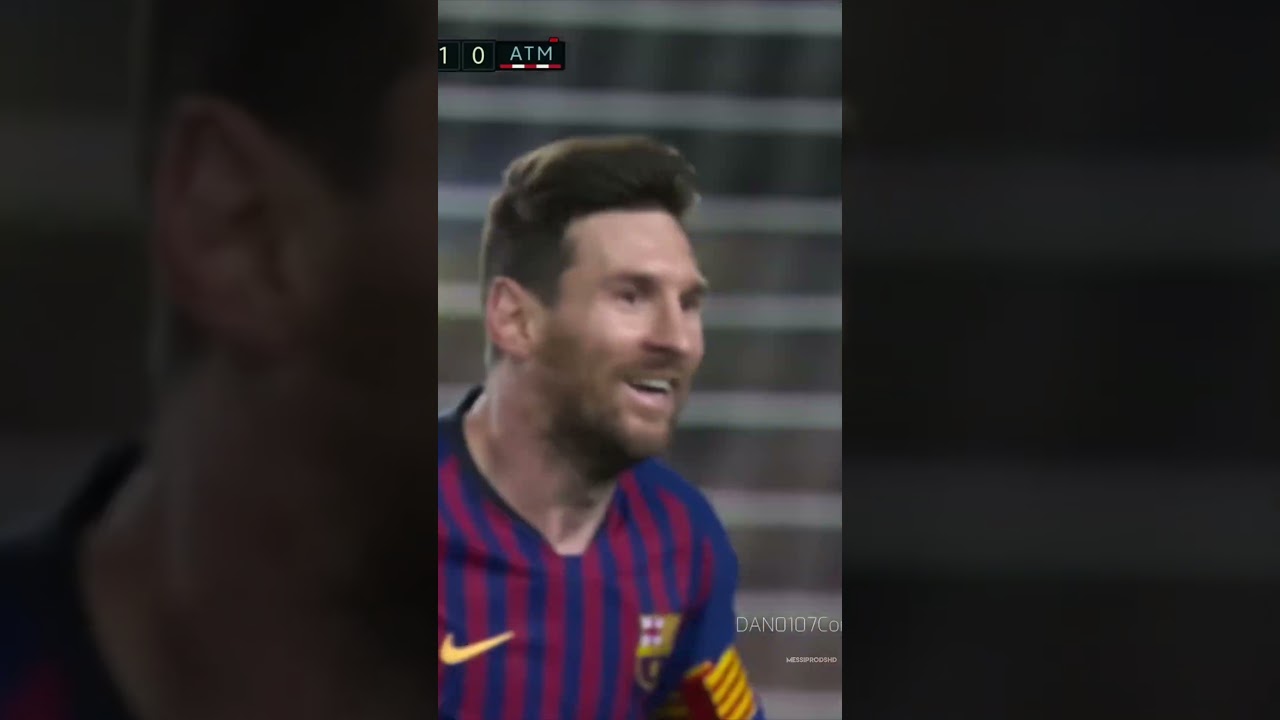 Lionel Messi Goal Vs Atletico Madrid!😍
