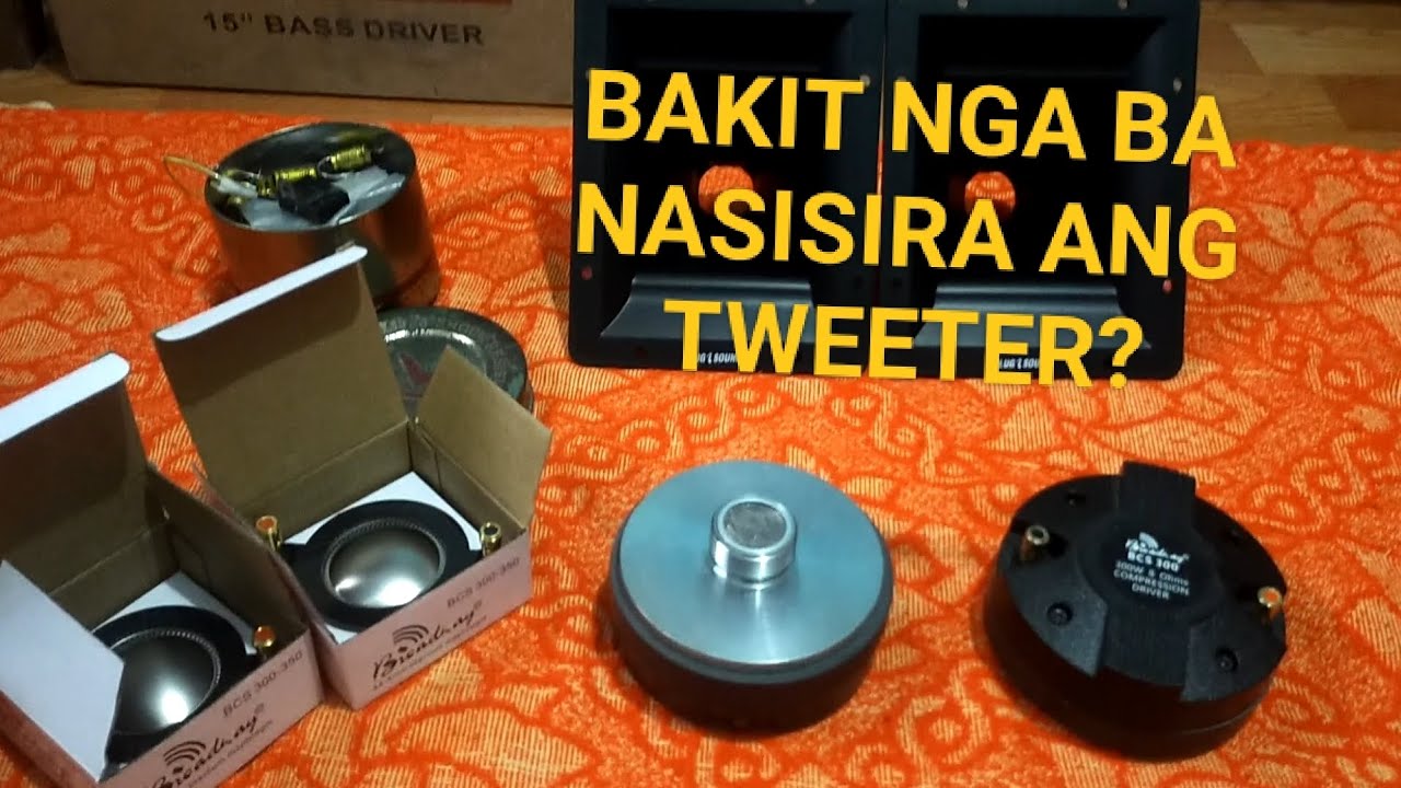 TWEETER VOICE COIL REPAIR | BCS300 PALIT VOICE COIL