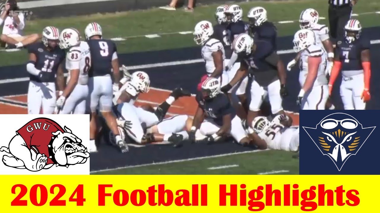 Gardner Webb vs UT Martin Football Game Highlights 10 5 2024