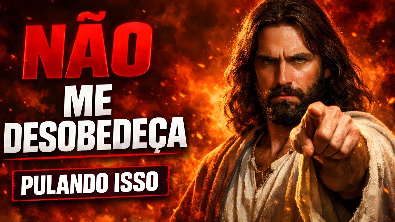 Deus avisa: se você pular isso, estará ignorando o chamado dEle hoje 😭🙏 — mensagem de Jesus já!