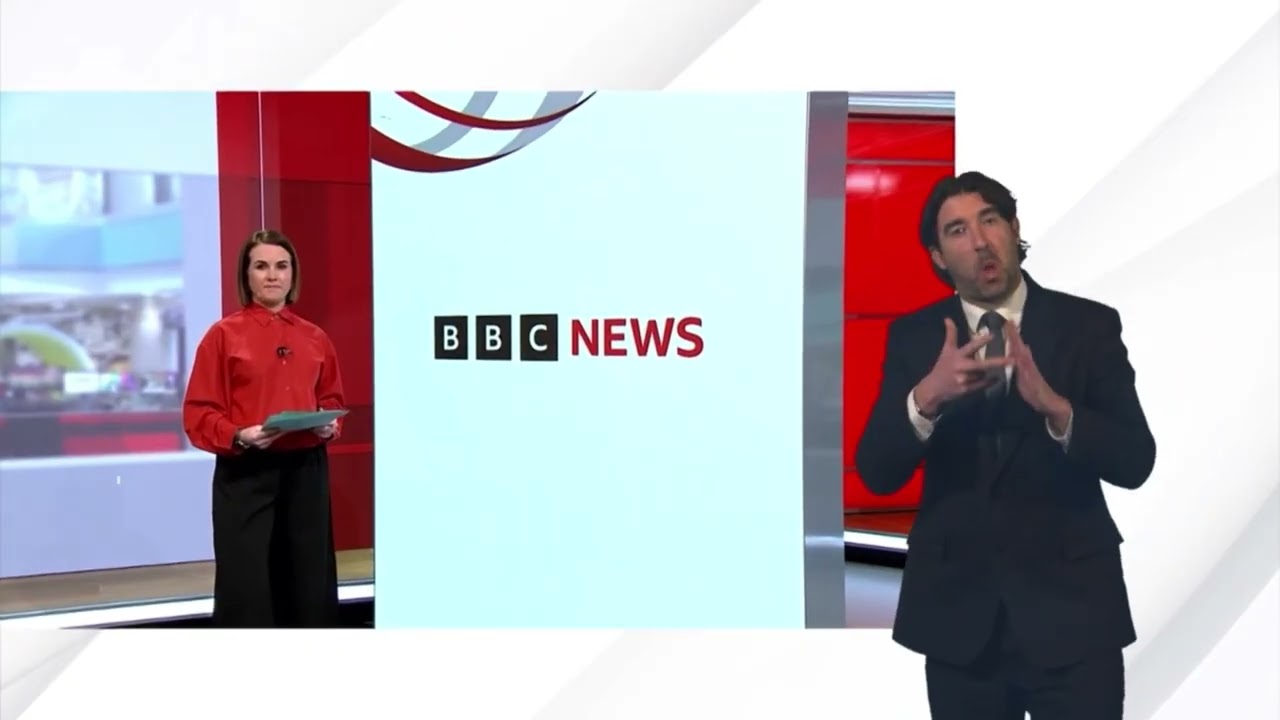 BBC News at One intro 1pm 26.1.26 Mock