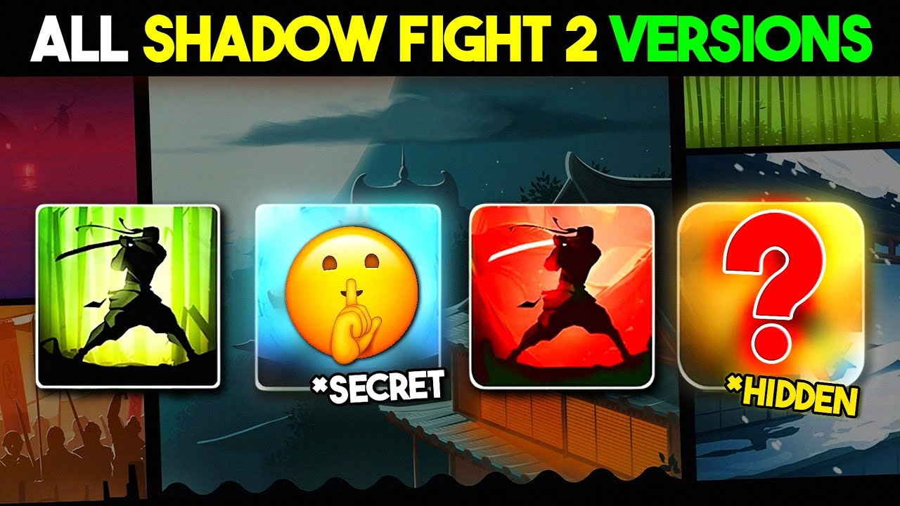 ОБЪЯСНЕНИЕ КАЖДОЙ ВЕРСИИ SHADOW FIGHT 2! 😱