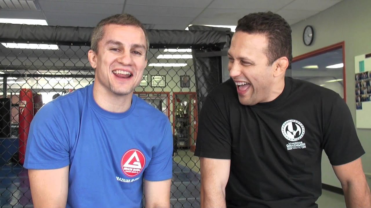 Renzo Gracie visits Gracie Barra Texas