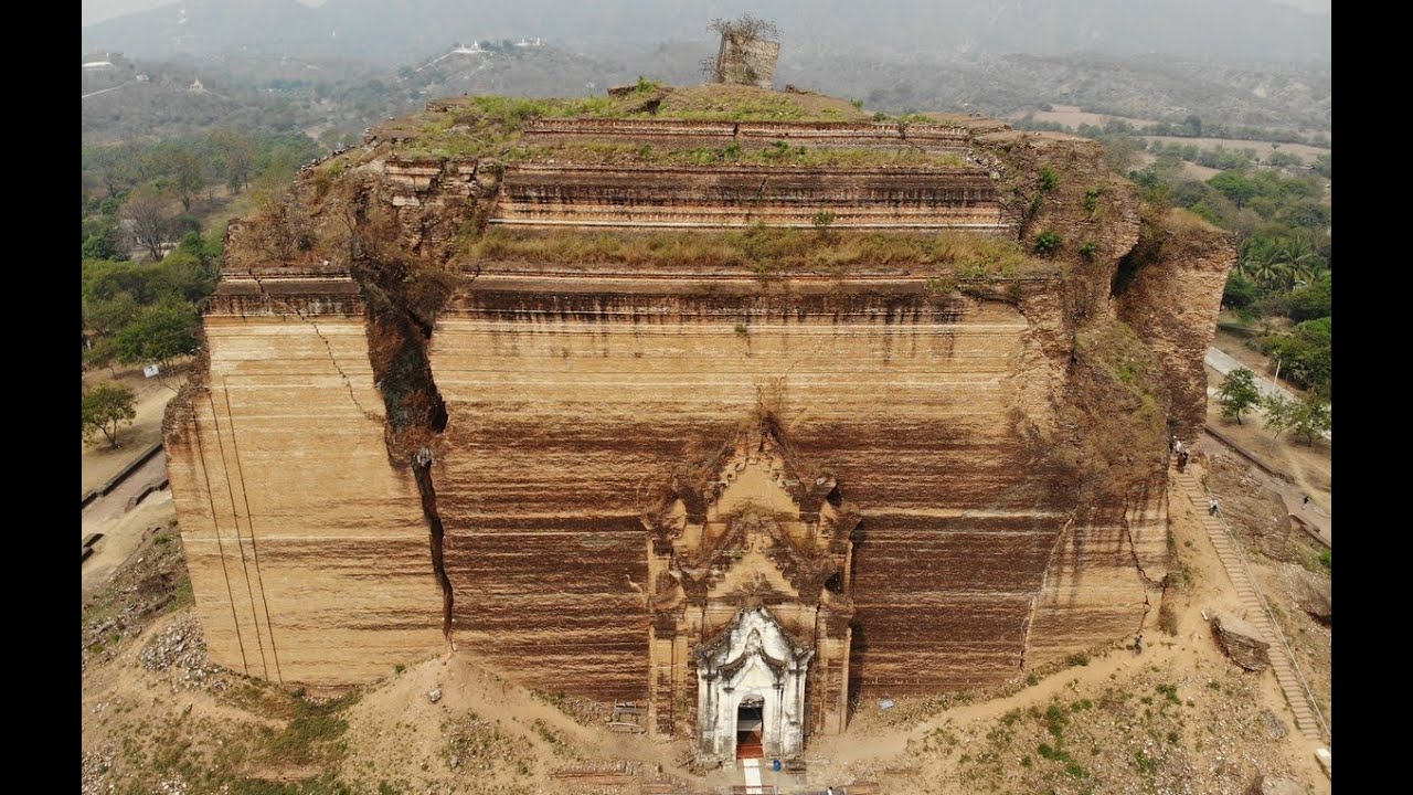 Grandiose Mingun Stupa Archaeological monument