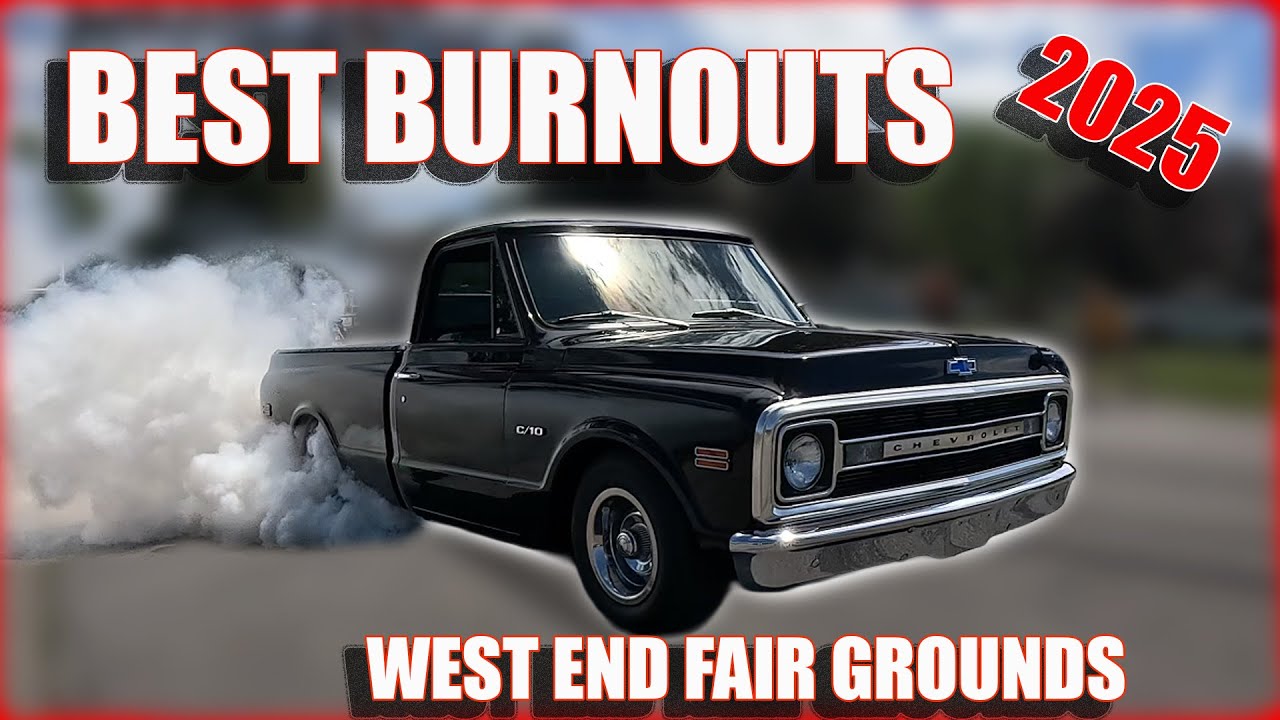  Burnouts leaving the west end fair grounds.