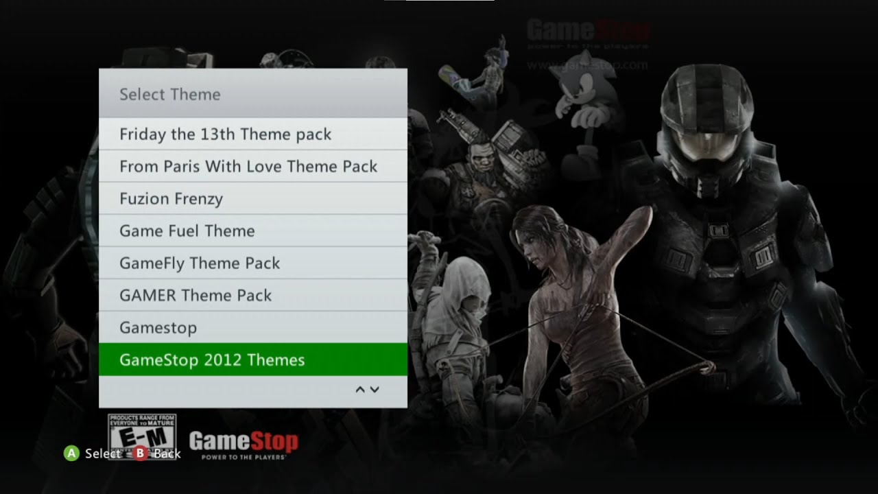 (Hopefully) All Free Xbox 360 Themes & Gamer Pics (US)