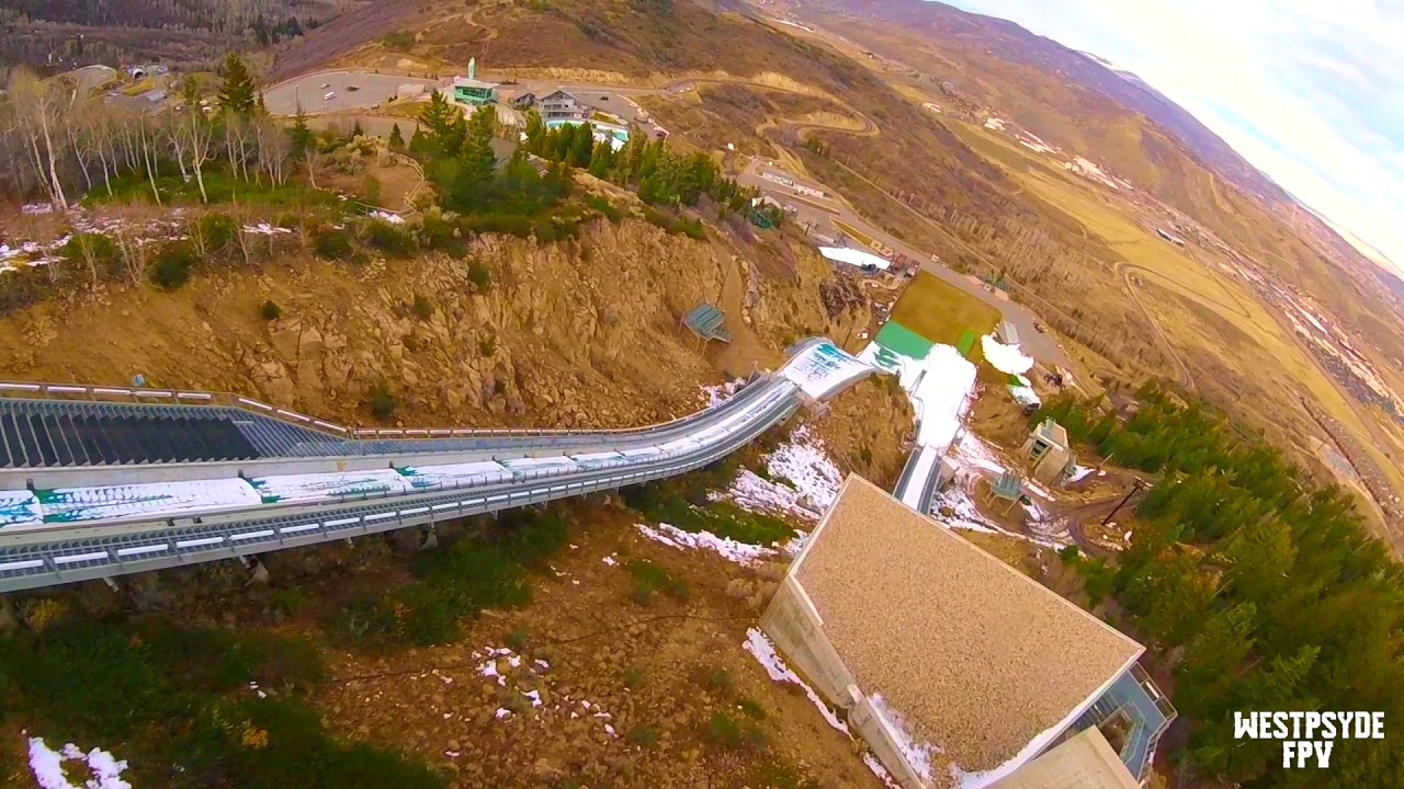 Olympic Ski Jump Freestyle FPV