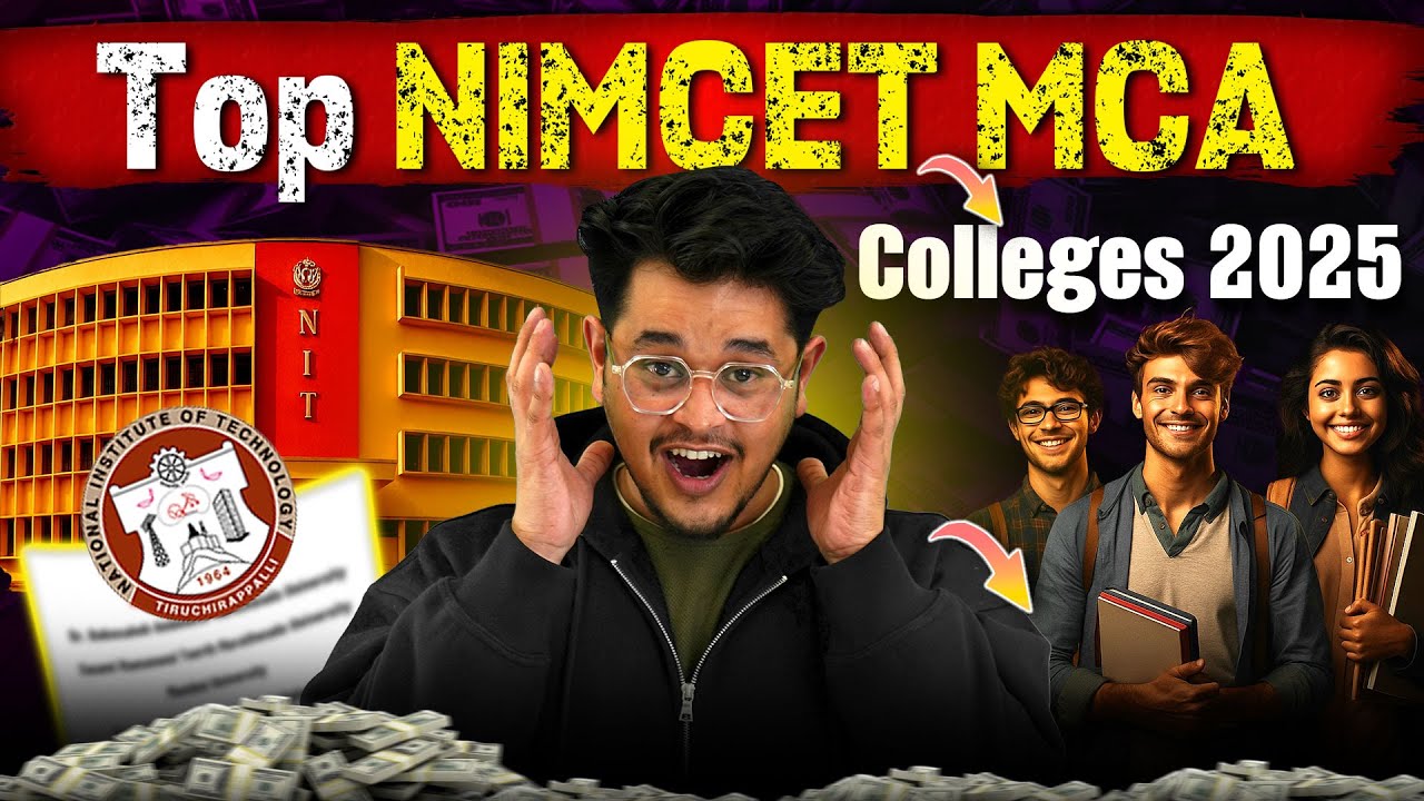 💥 Top NIMCET MCA Colleges 2025 &ndash; Best Options After NIMCET Exam 🤩 #nimcet #mca