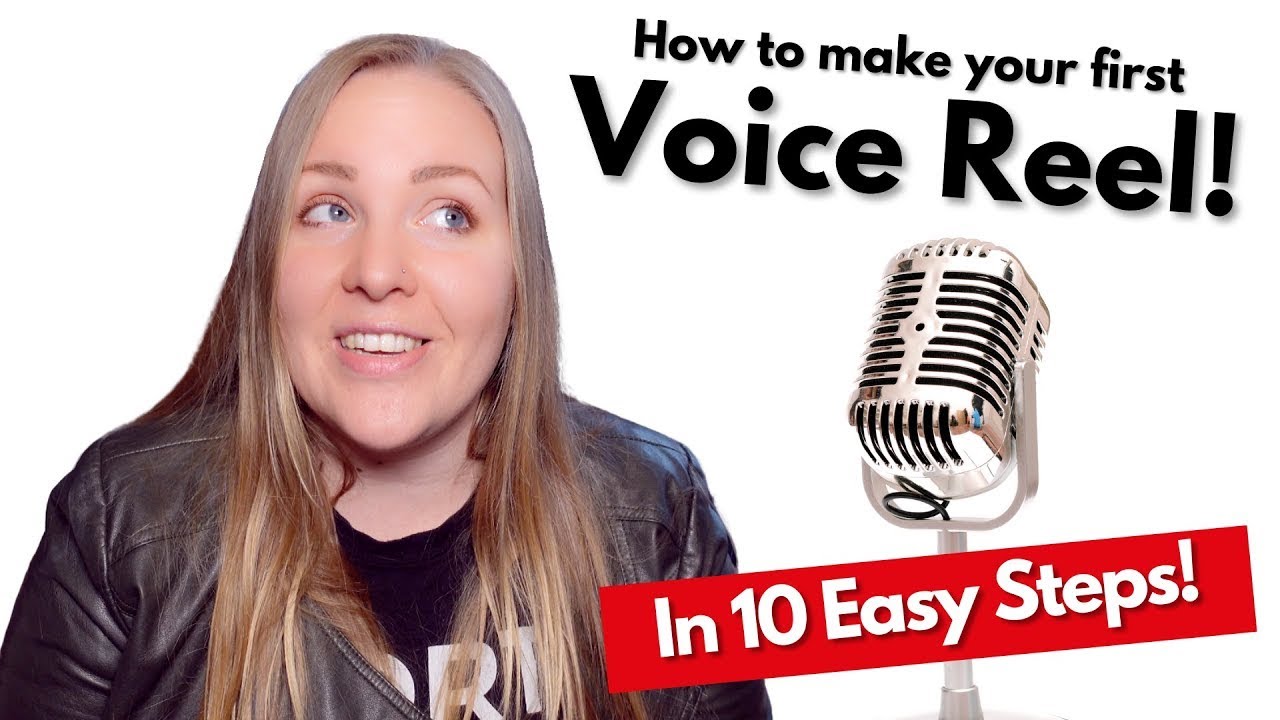 How to Make a Voice Over Reel For Beginners!