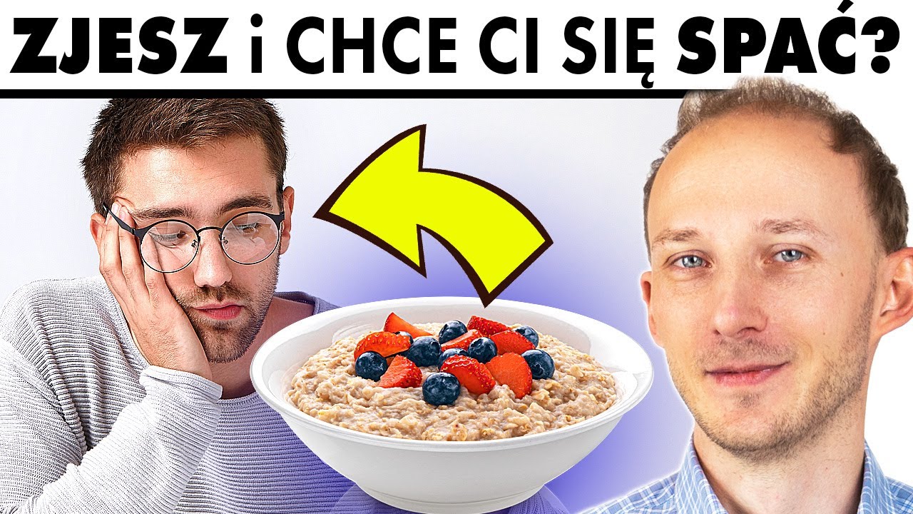 (Nadmierna) Senność po jedzeniu - co oznacza? Zmęczenie po posiłku a zdrowie | Dr Bartek Kulczyński