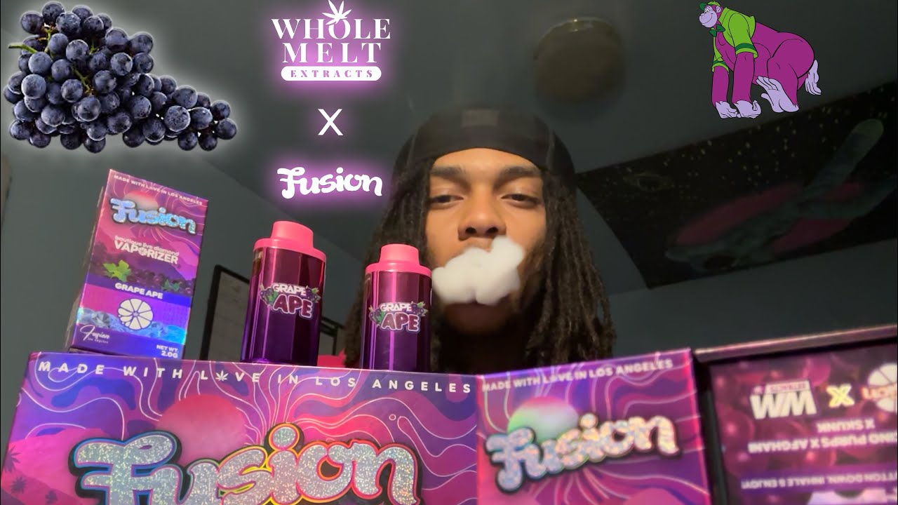Whole Melt Extracts x Fusion (REVIEW) 2G - Grape Ape 🍇🦍