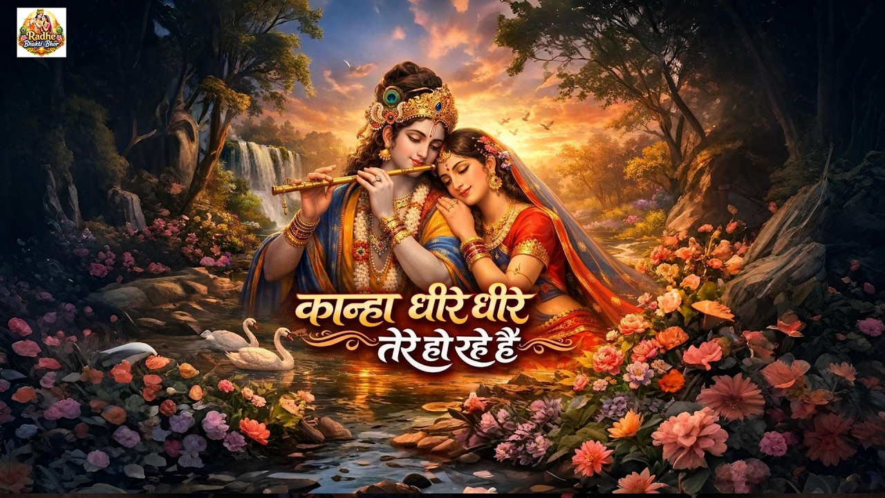 New Radha Krishn Morning Bhajan | Kanha Dhire Dhire Tere Ho Rahe Hai | Lofi Bhajan | Top Bhajan Song