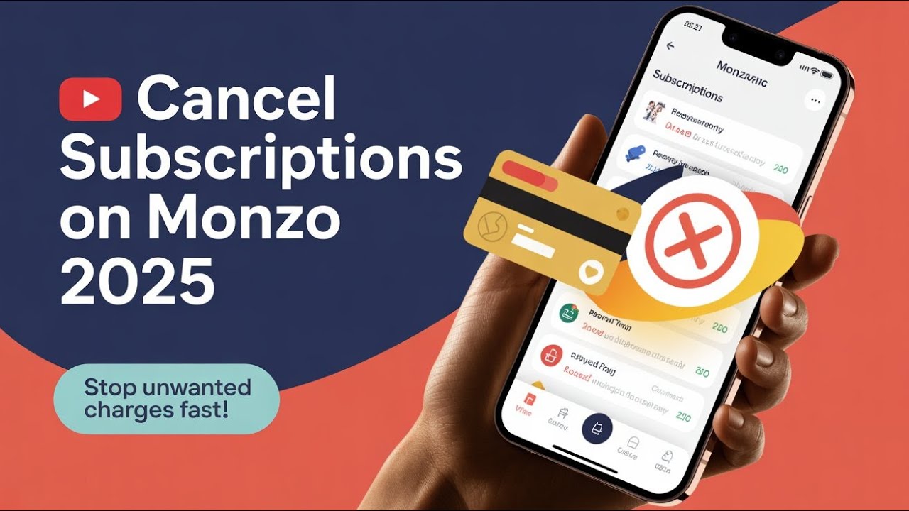 How To Cancel Subscriptions On Monzo App (2025) | Step-by-Step Guide 