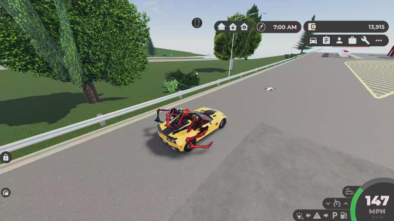 I got chased by Police Chief Ry Ry in Roblox Greenville