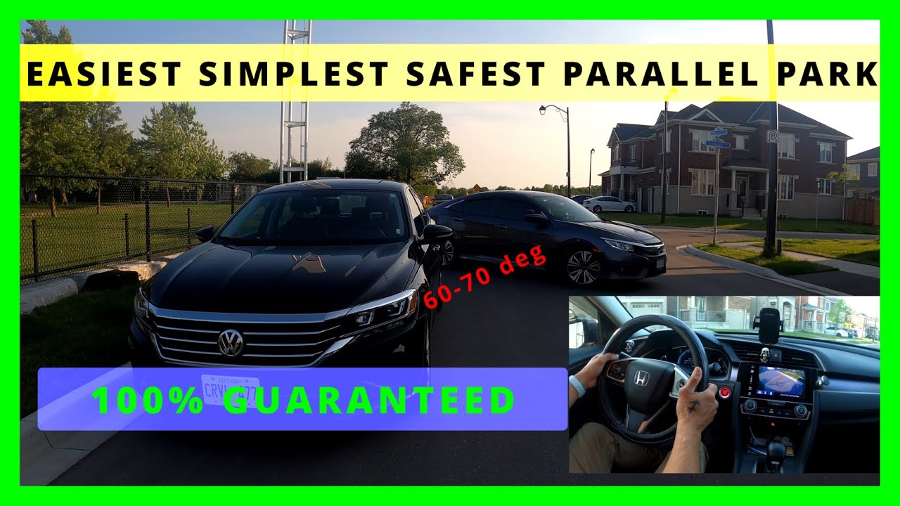 SIMPLEST, EASIEST AND SAFEST PARALLEL PARKING FOR THE STUDENTS