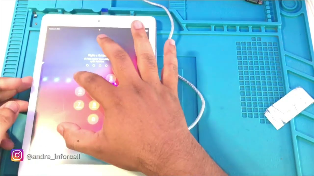 iPad Air troca de tela e da bateria