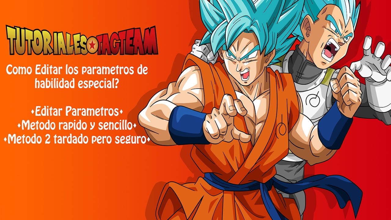 DBZ TTT Tutorial Editar parametros Especiales