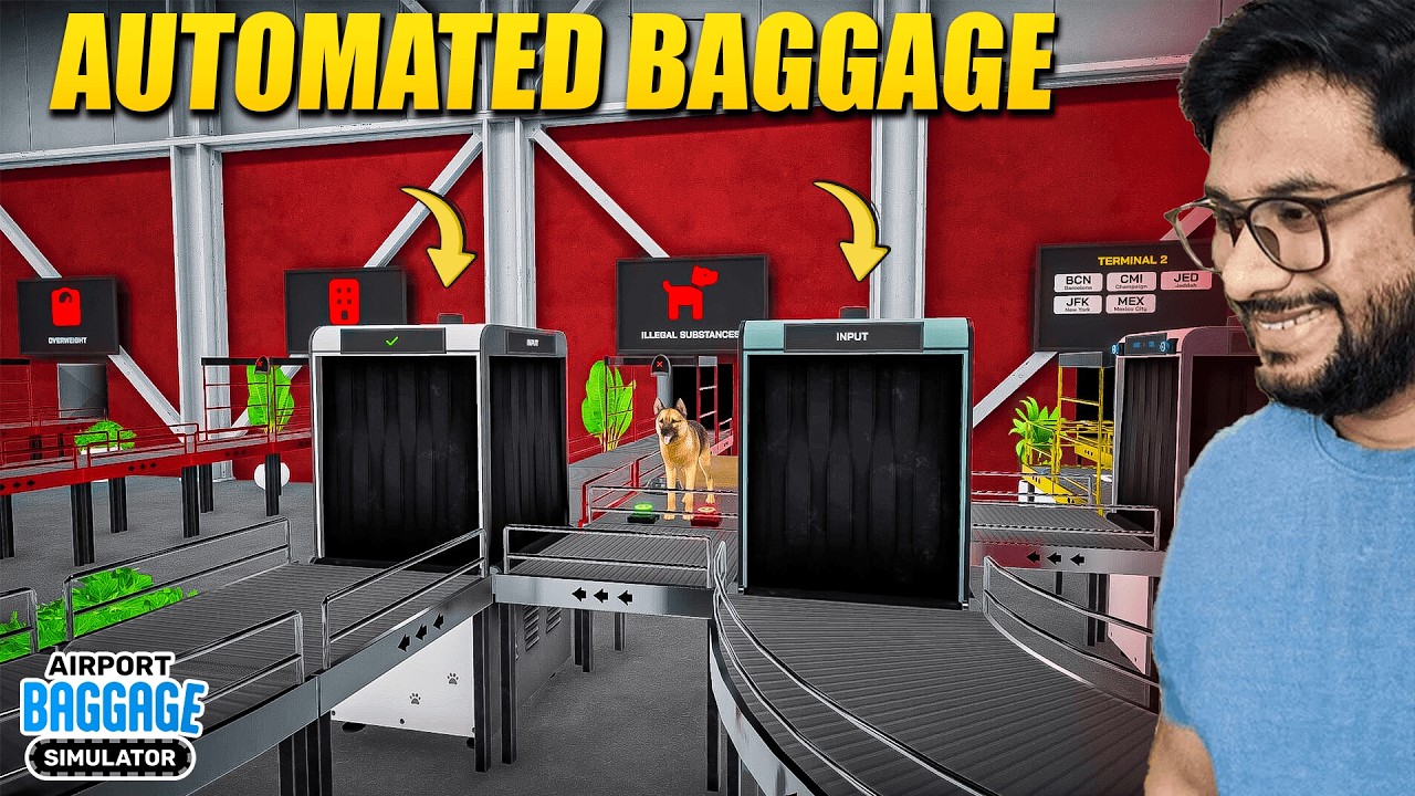 I AUTOMATED Airport Baggage AREA ?? Airport Baggage Simulator