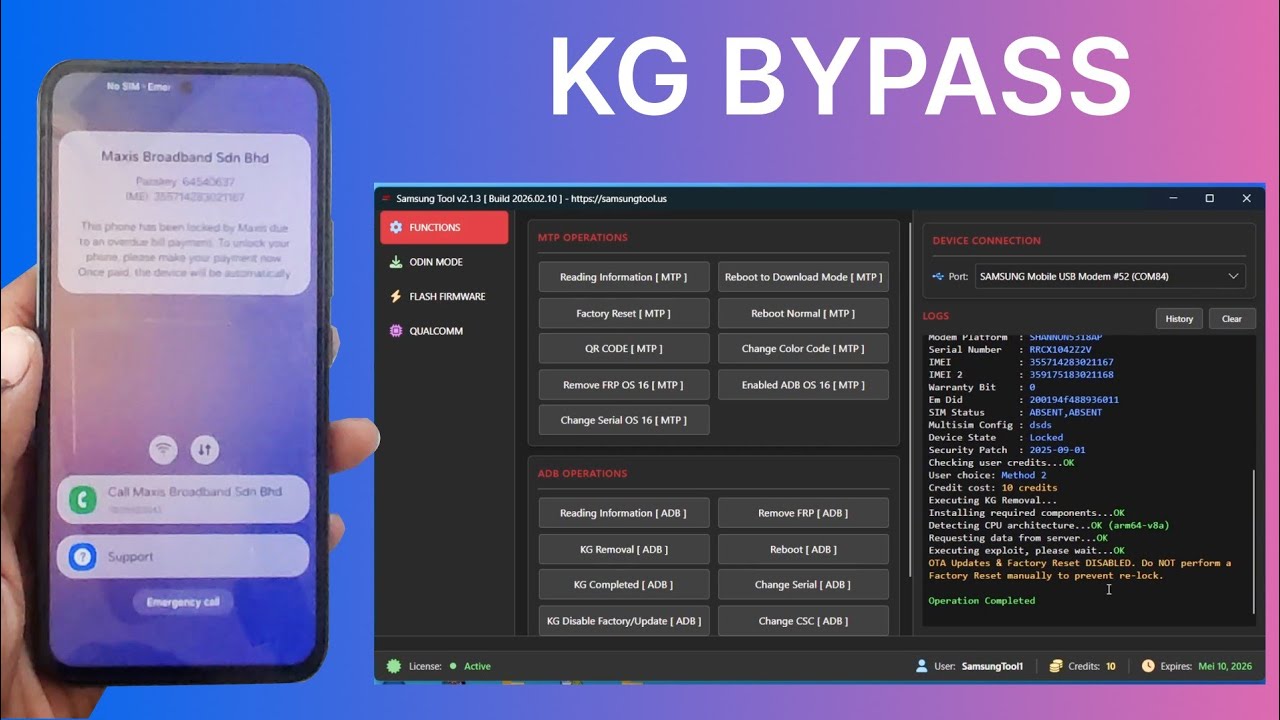 All Samsung KG | Knox | Mdm Bypass 2026 | Fix Adb Enable Something Went Wrong