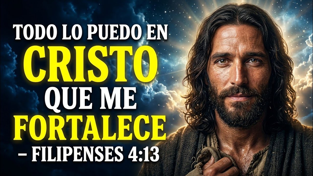 TODO LO PUEDO EN CRISTO QUE ME FORTALECE | Oración Poderosa de la Noche para Dormir en Paz