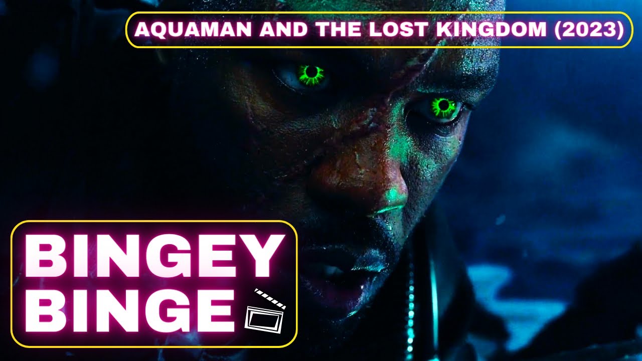 BLACK MANTA FINDS THE BLACK TRIDENT SCENE | AQUAMAN AND THE LOST KINGDOM (2023) | BINGEY BINGE