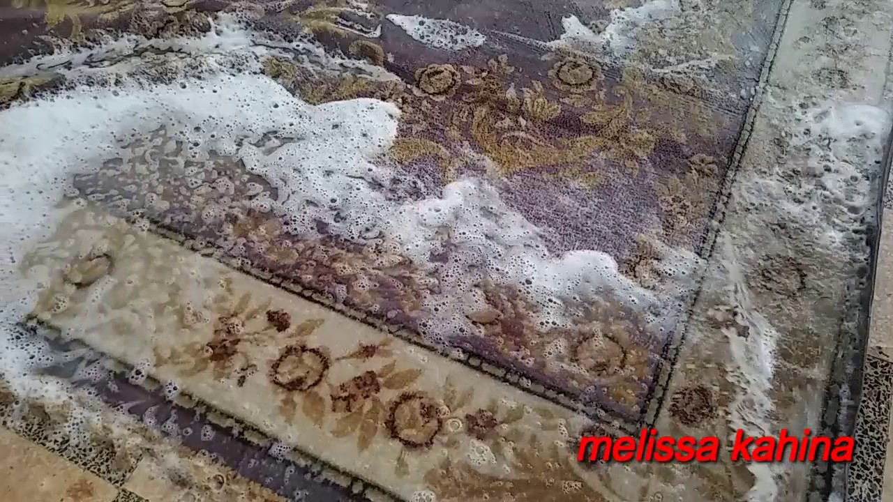 طريقة غسيل السجاد او الزرابي بسهولة واكتشفوا المستحضر السحري لازالة البقع واكتشفوا مكنستي السحرية