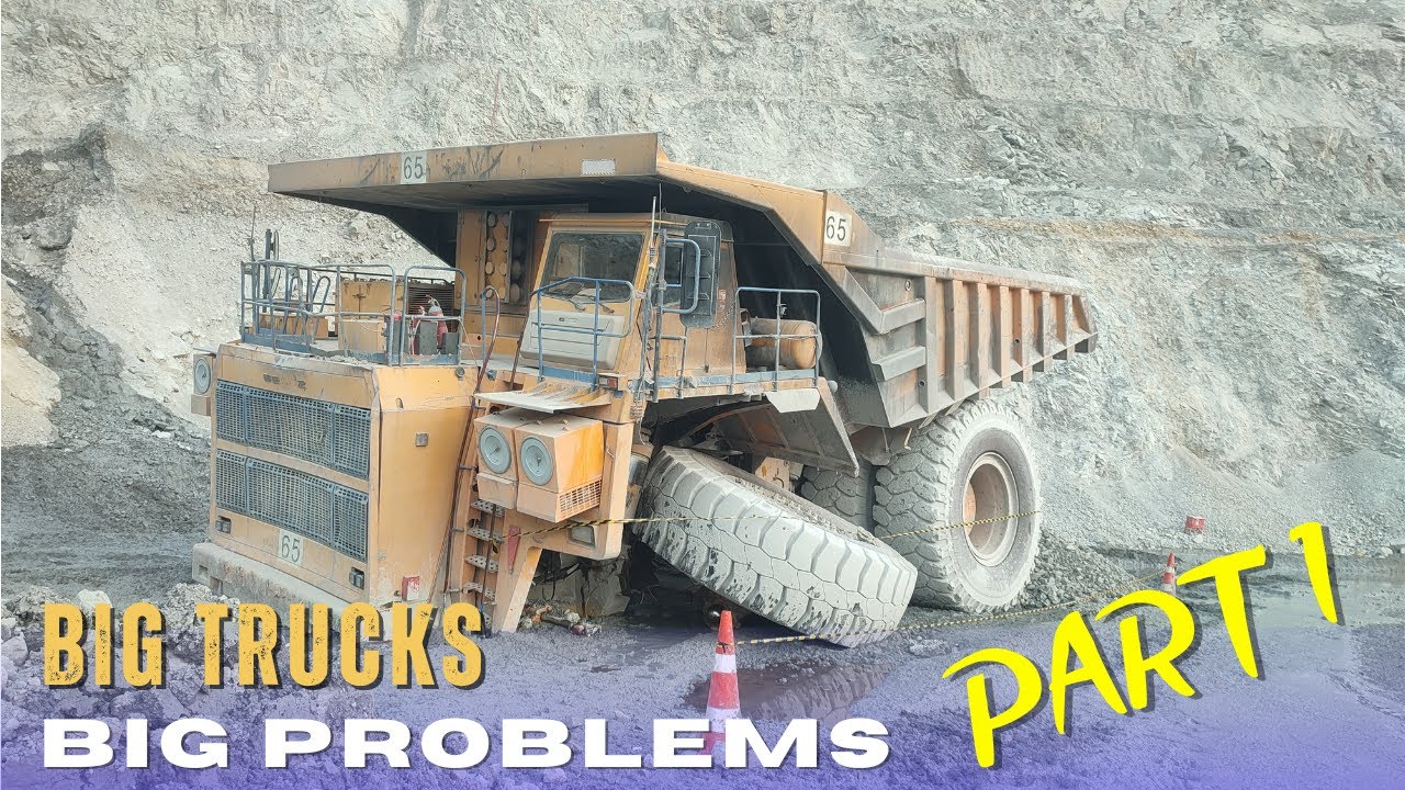 Big Trucks Big Trouble One Hour of When Massive Haul Trucks in Action Gone Wrong
