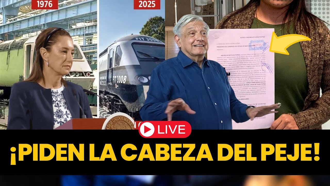 ¡DE ÚLTIMO MINUTO! ¡PIDEN la CABEZA de OBRADOR por el INTEROCEÁNICO! ¡COMPRÓ PURA CHATARRA! | 