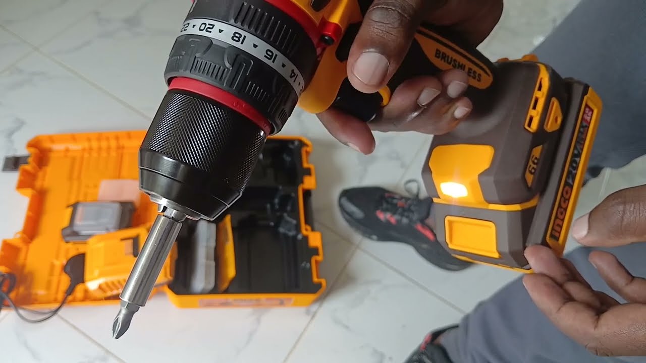 Unboxing The 66N-m Brushless Cordless Ingco Drill