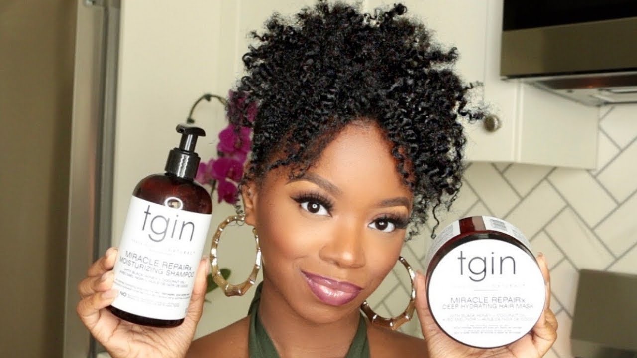 Lets Talk Hair Products! I Tried TGIN Miracle RepaiRX Line! Detailed Review