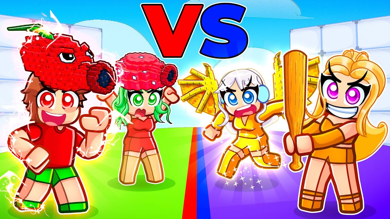Растения против Мозгоротов в Roblox Rivals...