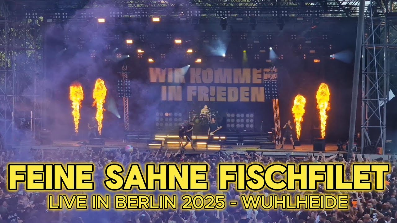 FEINE SAHNE FISCHFILET - LIVE IN BERLIN 2025 (WUHLHEIDE) - COMPILATION 4K