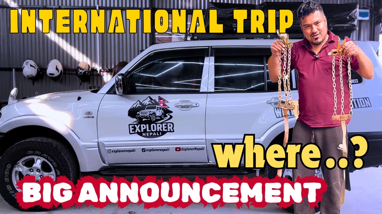 Big Announcement 🚨 All Set for the NEXT Extreme Adventure | Fully Wrapped & Prepared | Where... ?
