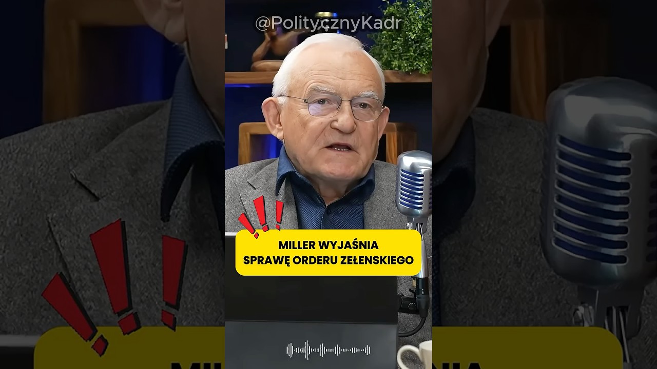 MILLER OSTRO O ORDERZE ZEŁENSKIEGO!