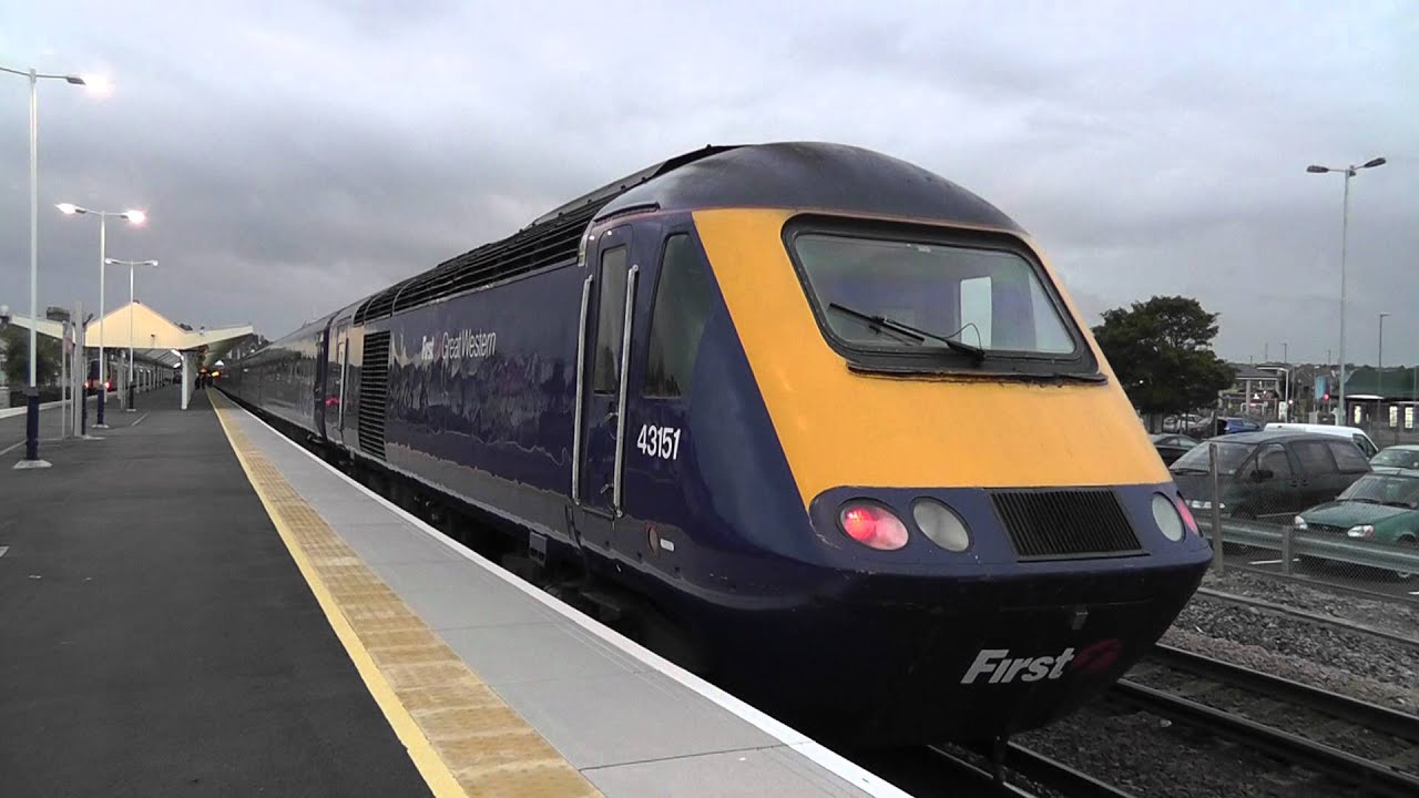 HST at Weymouth on Olympic duty. 5.8.2012