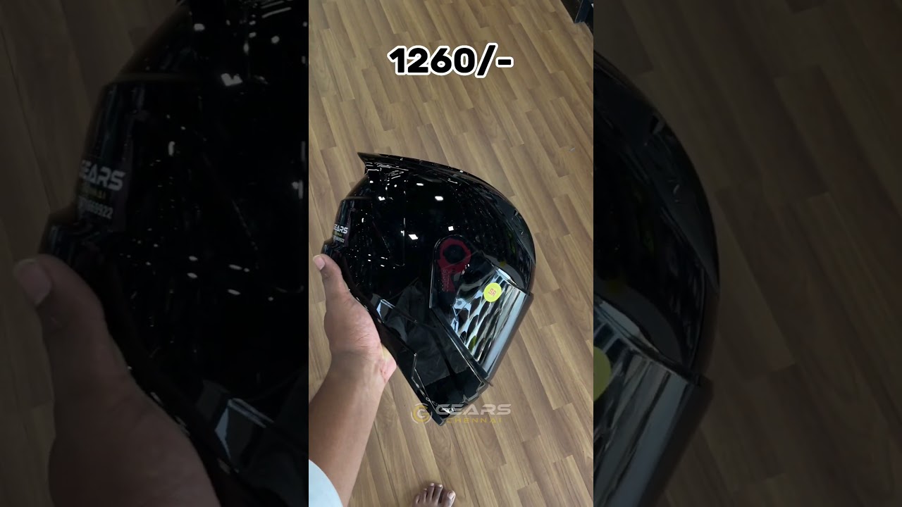 BUDGET Helmet with spoiler