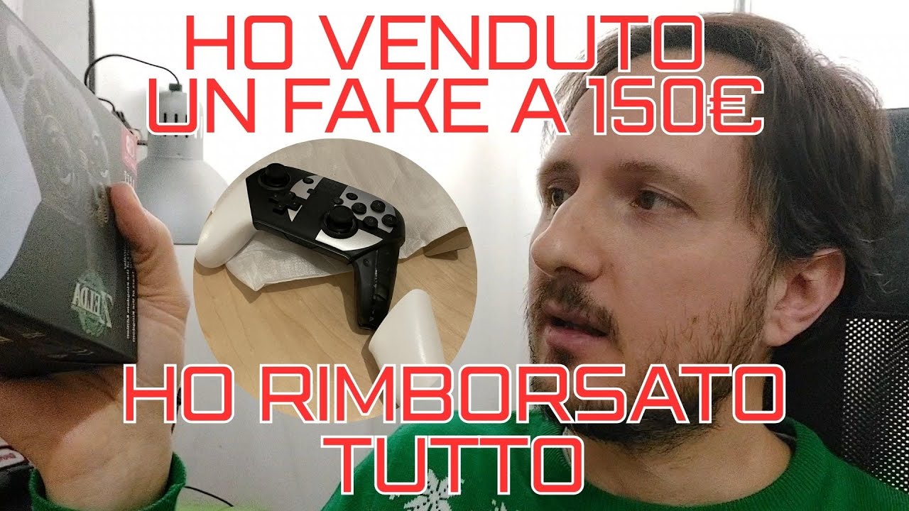 Ho venduto un controller fake da 150€ e ho rimborsato tutto
