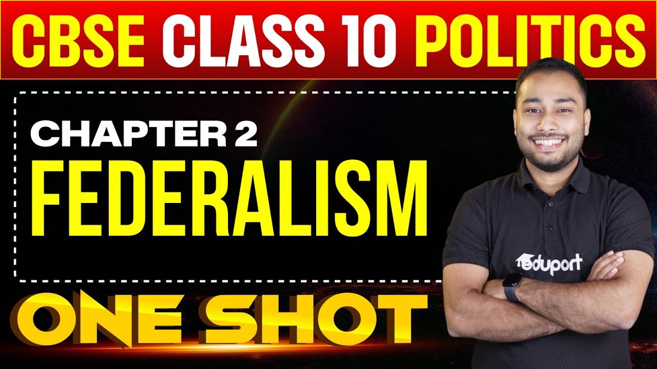 Federalism | One Shot | Class 10 Cbse | Politics Chapter 2 | Super Sunday | Eduport
