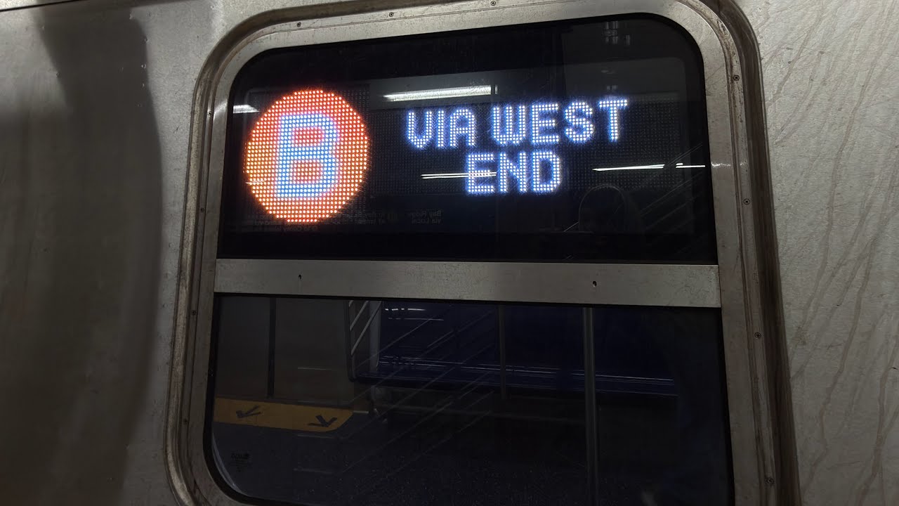 NYC Subway: Rare!!! R211A (B) Train via the (D) line to Coney Island 