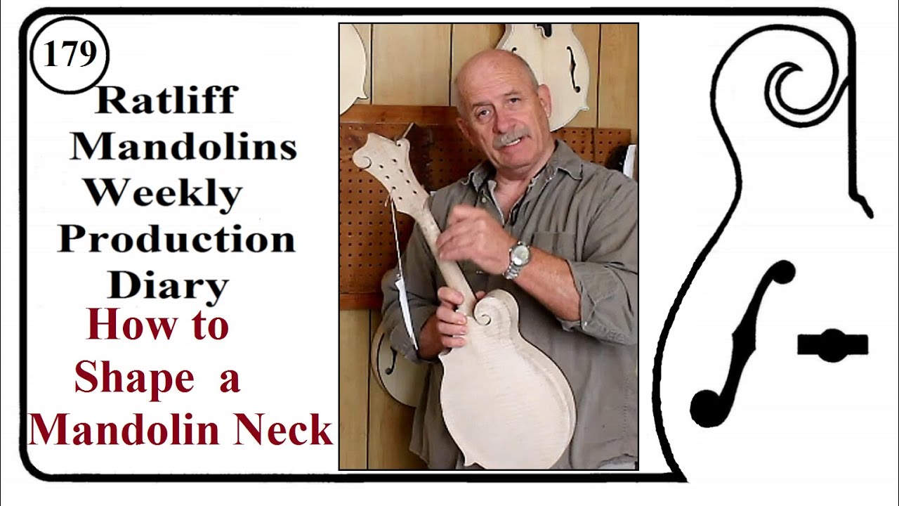 How to Shape a Mandolin Neck  (Episode 179)