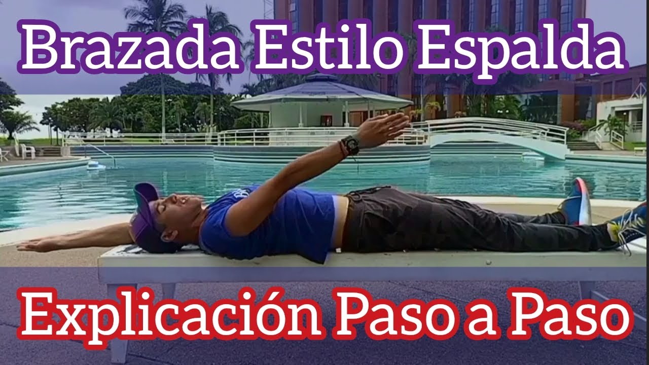🏊🏻‍♂️✋🏻 Cómo Hacer Brazada Estilo Espalda en Natación PASO A PASO | Leonanky Blanca