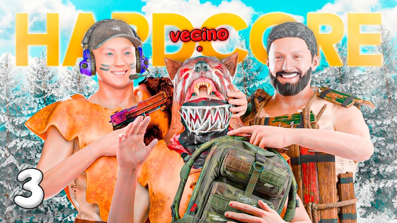 Así JUEGA UN DUO TRYHARD +30,000 HORAS - Rust