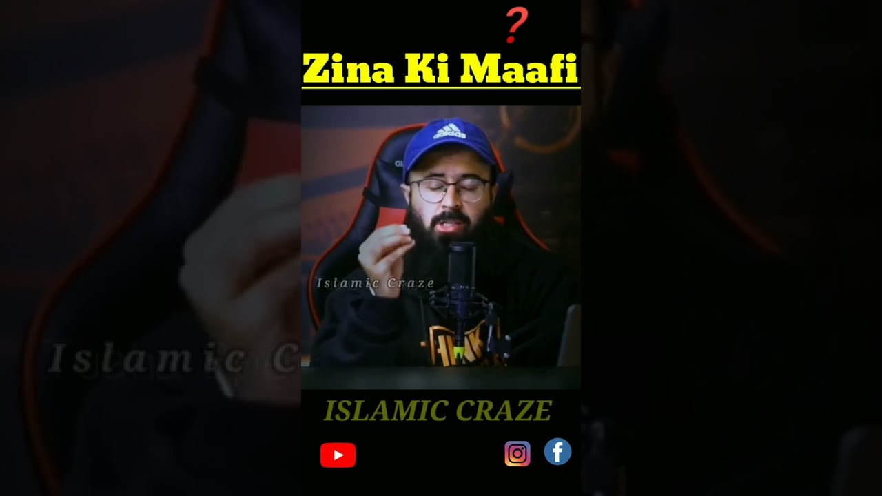 Zina Ki Maafi Hai kya _ Tuaha ibn Jalil Videos _ #tuahaibnjalil #shorts #islamicshorts
