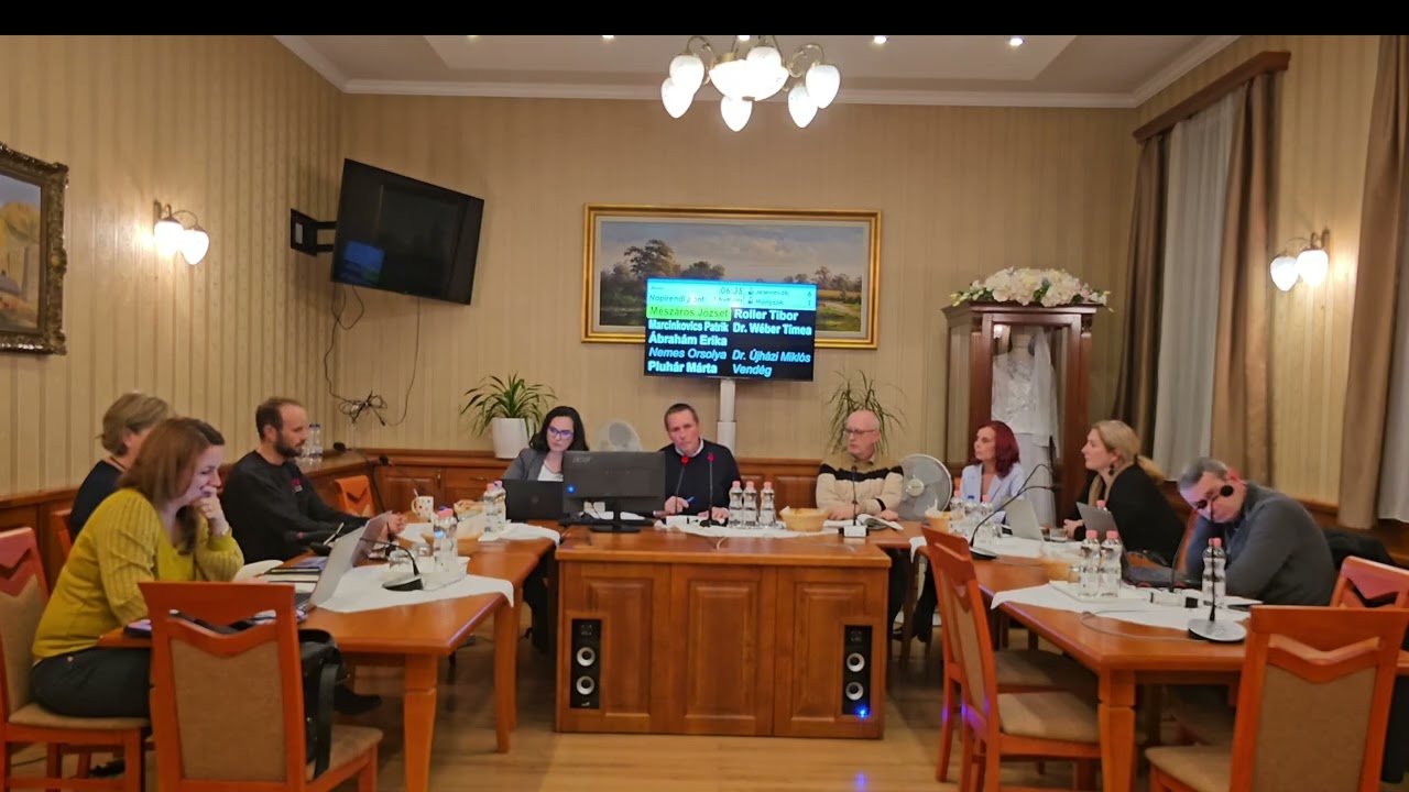 Polgármesteri beszámoló, képviselő-testületi ülés 2025.11.20.