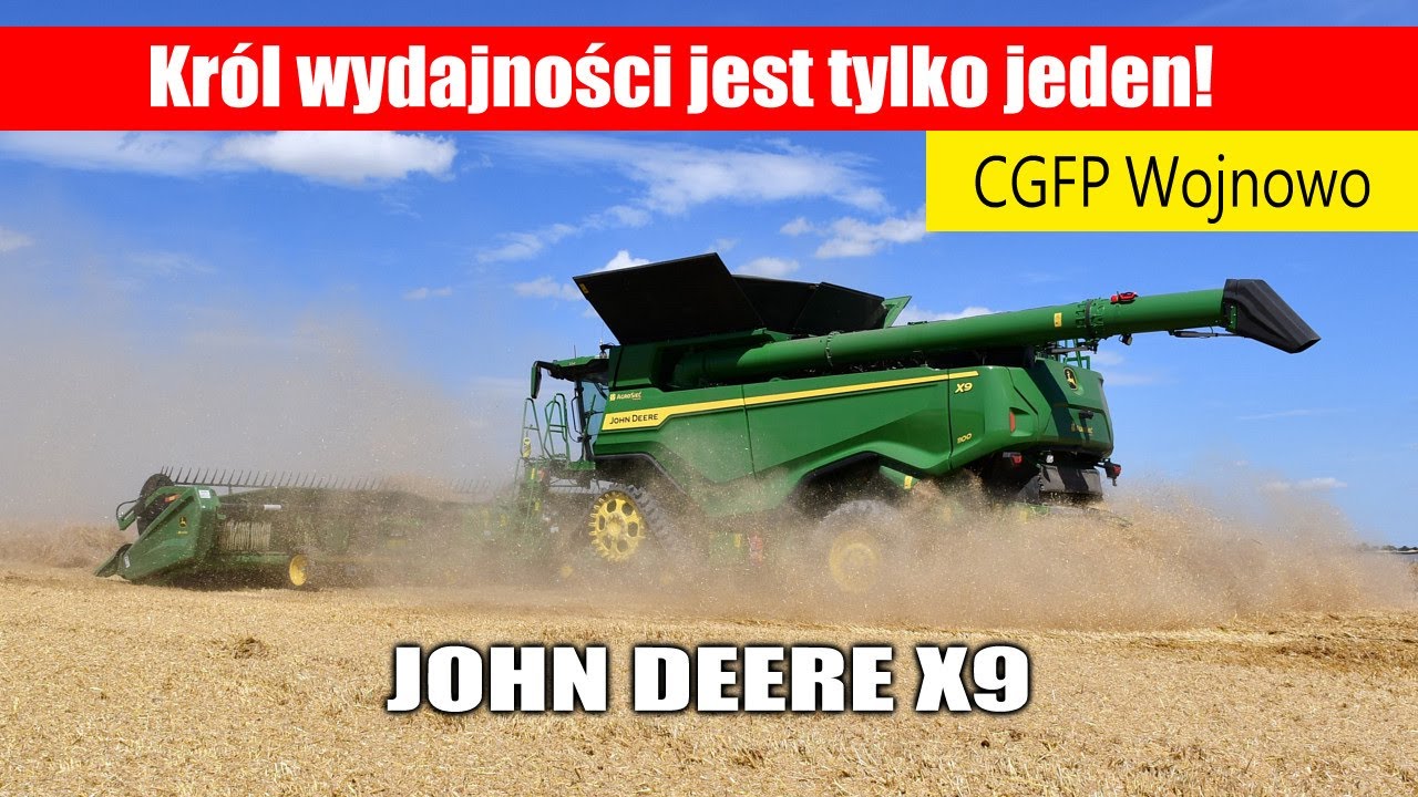 Kr&oacute;l wydajności jest tylko jeden &ndash; John Deere X9