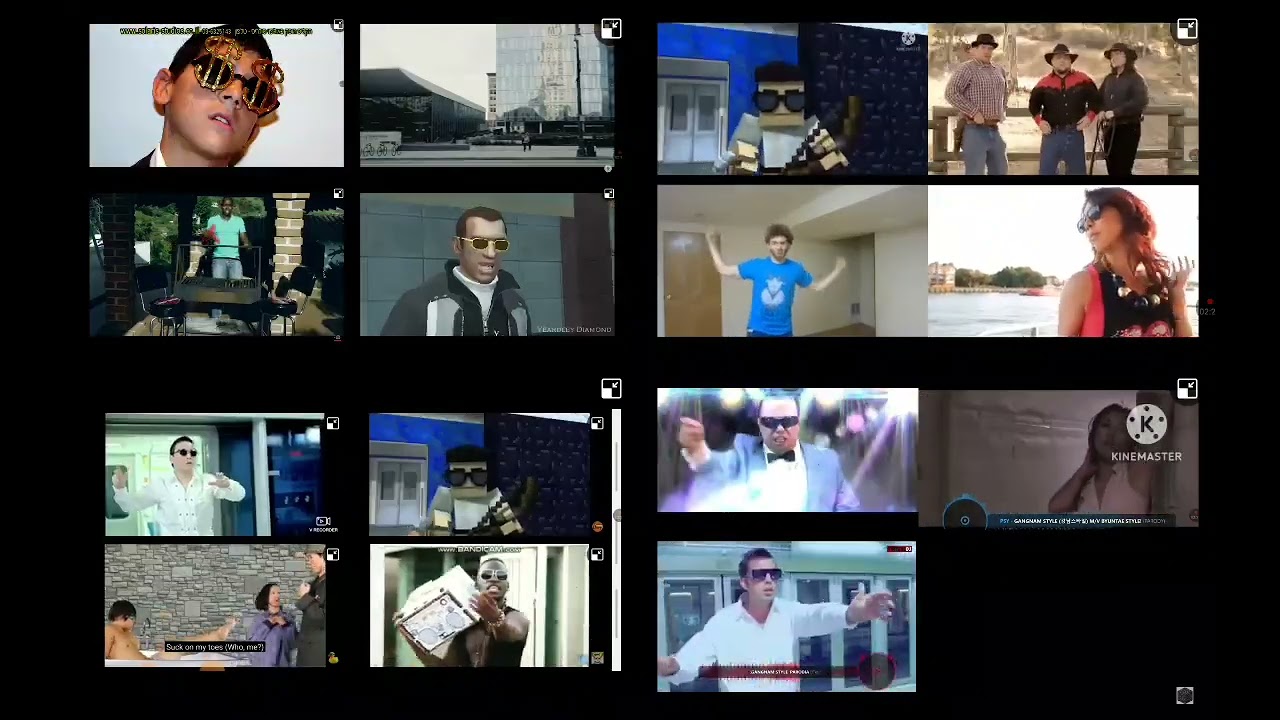 16 gangnam style